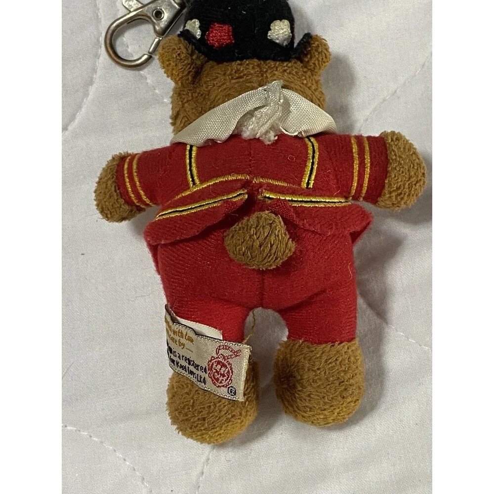 Teddy Bear Keel Toys British Royal Guard London Beefeater Plush Red Stuffed 9